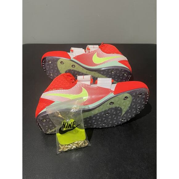 New Men’s Sz 8 Nike Zoom Javelin Elite 3 Track & Field Throwing Shoes Orange